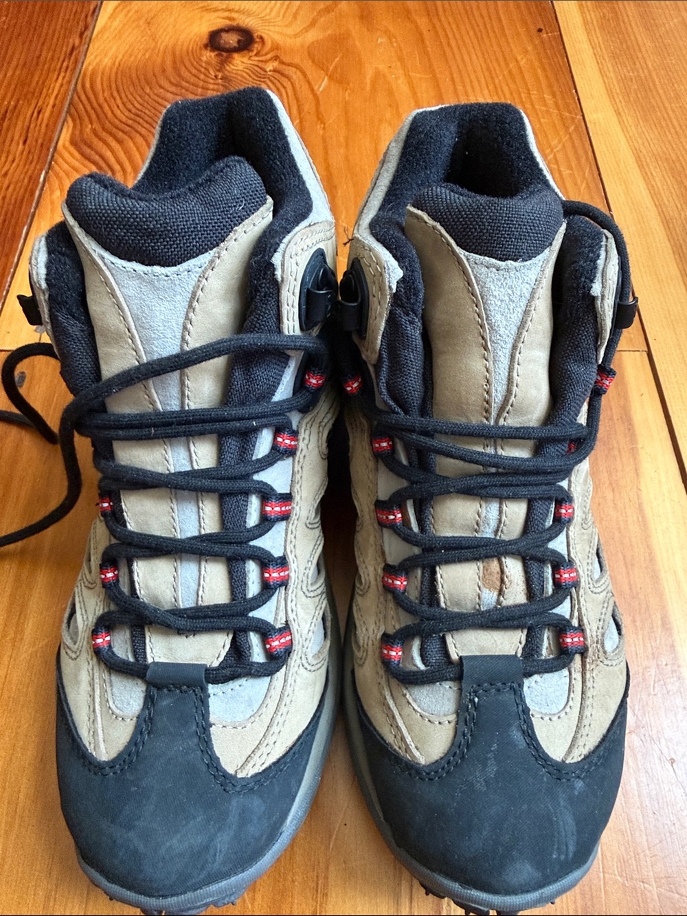 Merrell Tan, Black and Red - Picture 2 of 2